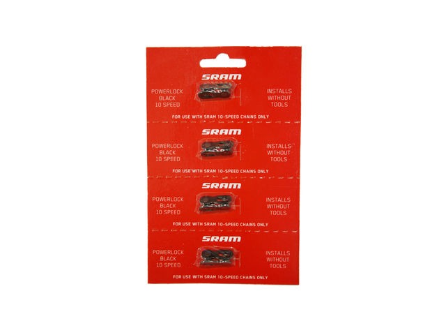 Sram Powerlock Black 10 Speed (4pcs) click to zoom image