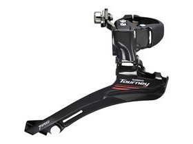 Shimano Tourney / TY FD-A073 7-speed front derailleur, triple 28.6/31.8/34.9mm