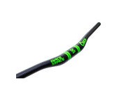Race Face SIXC 35 820mm 20mm Riser Handlebar  Black / Green  click to zoom image