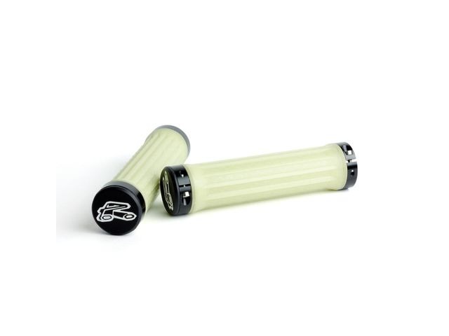 Renthal Traction Lock-On Grips 130mm KevlarYellow click to zoom image